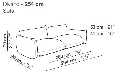 divano 254 divano 254