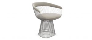 platner side chair silver