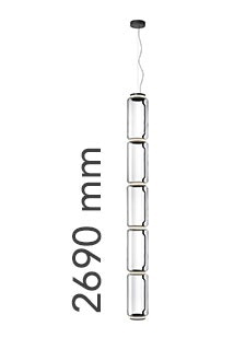 noctambule s high cylinders grcic flos F0281000 Thumbnail noctambule s high cylinders grcic flos F0281000 Thumbnail